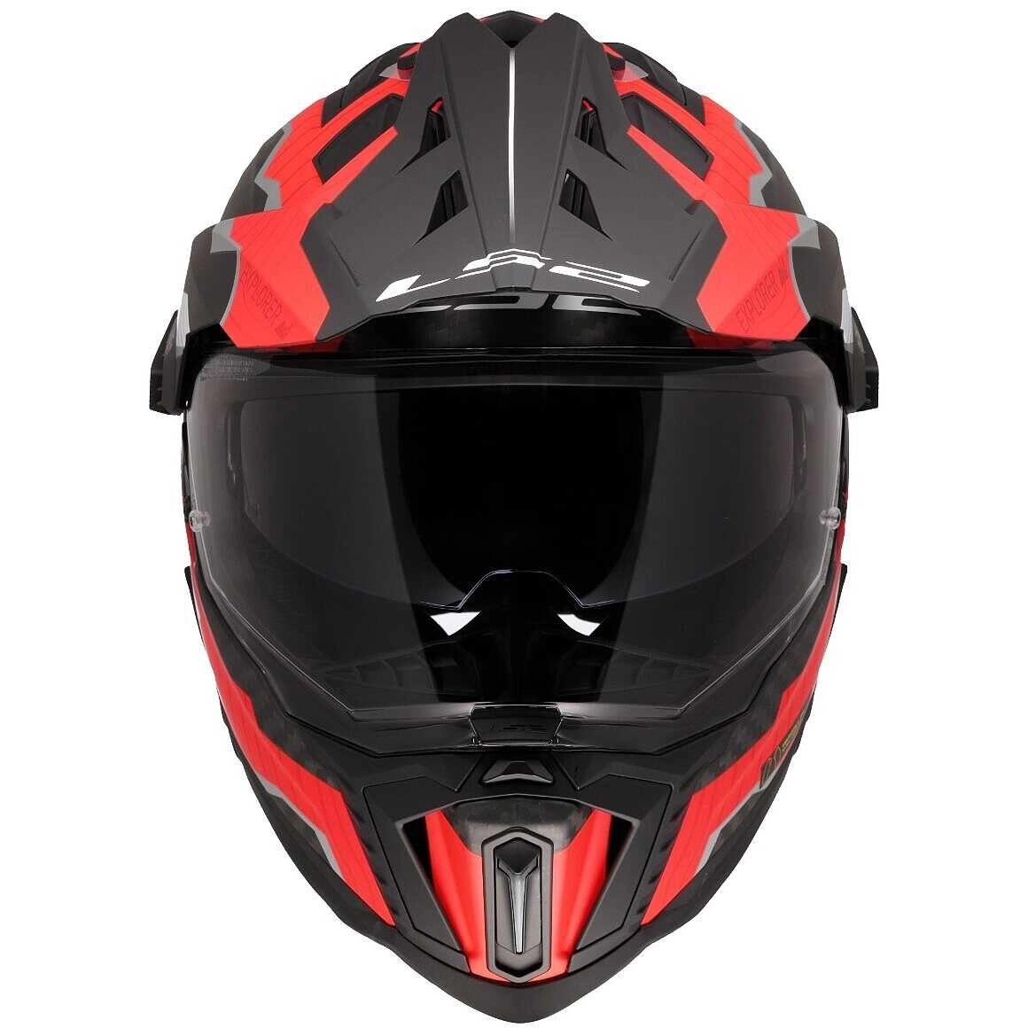 Шолом LS2 MX701 Explorer C Trick Red/White/Black