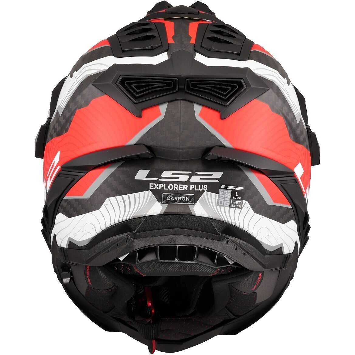 Шолом LS2 MX701 Explorer C Trick Red/White/Black