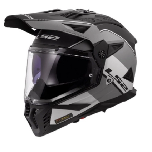 Шолом LS2 MX702 Pioneer II Rally Grey/Black