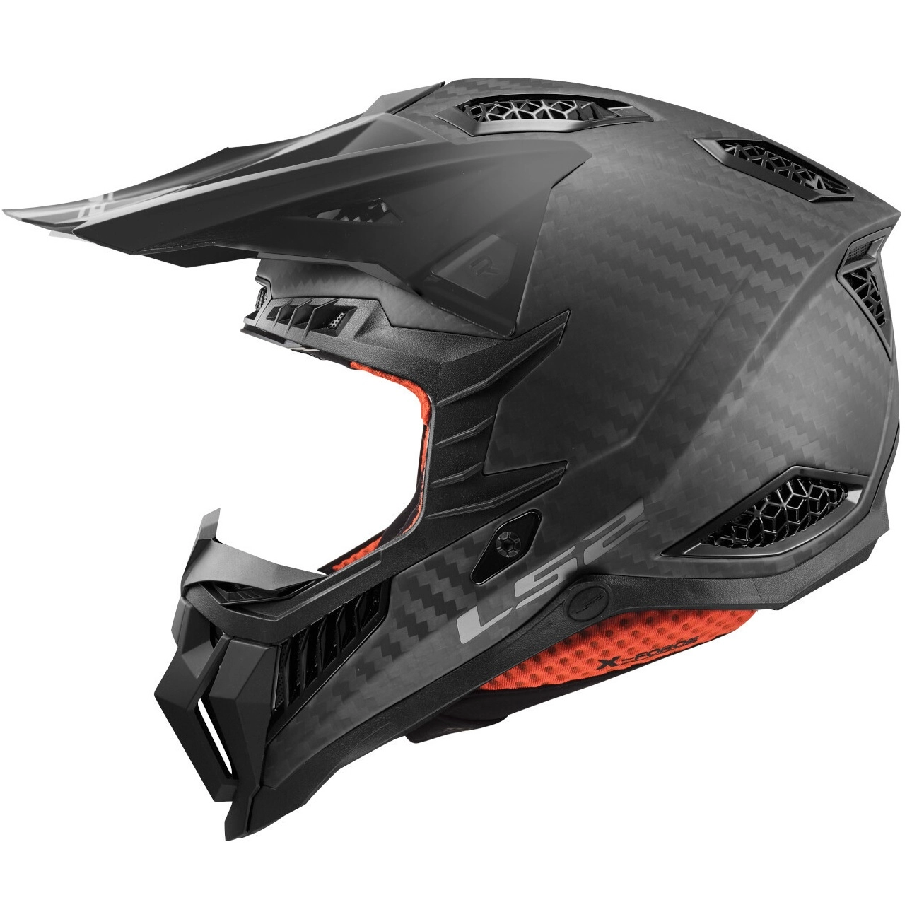 Шолом LS2 MX703 C X-Force FIM Carbon Matt