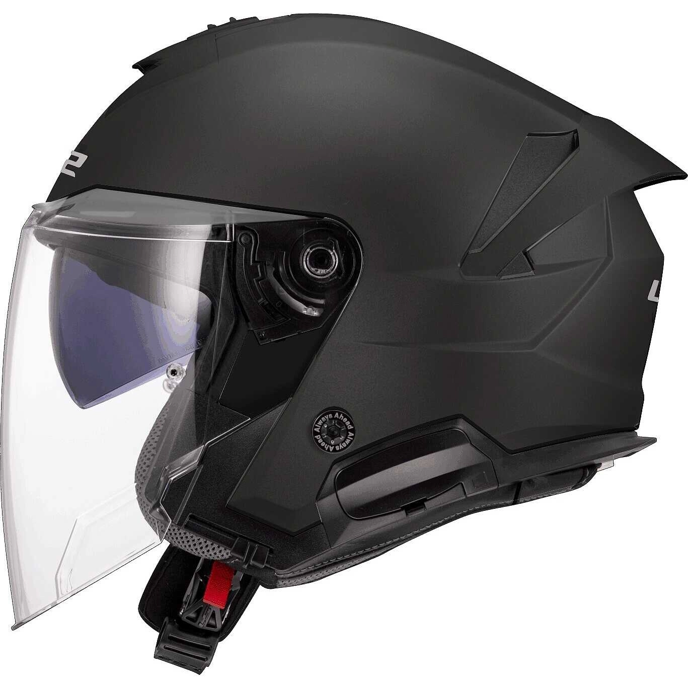 Шолом LS2 OF618 Verso II Solid Black Matt
