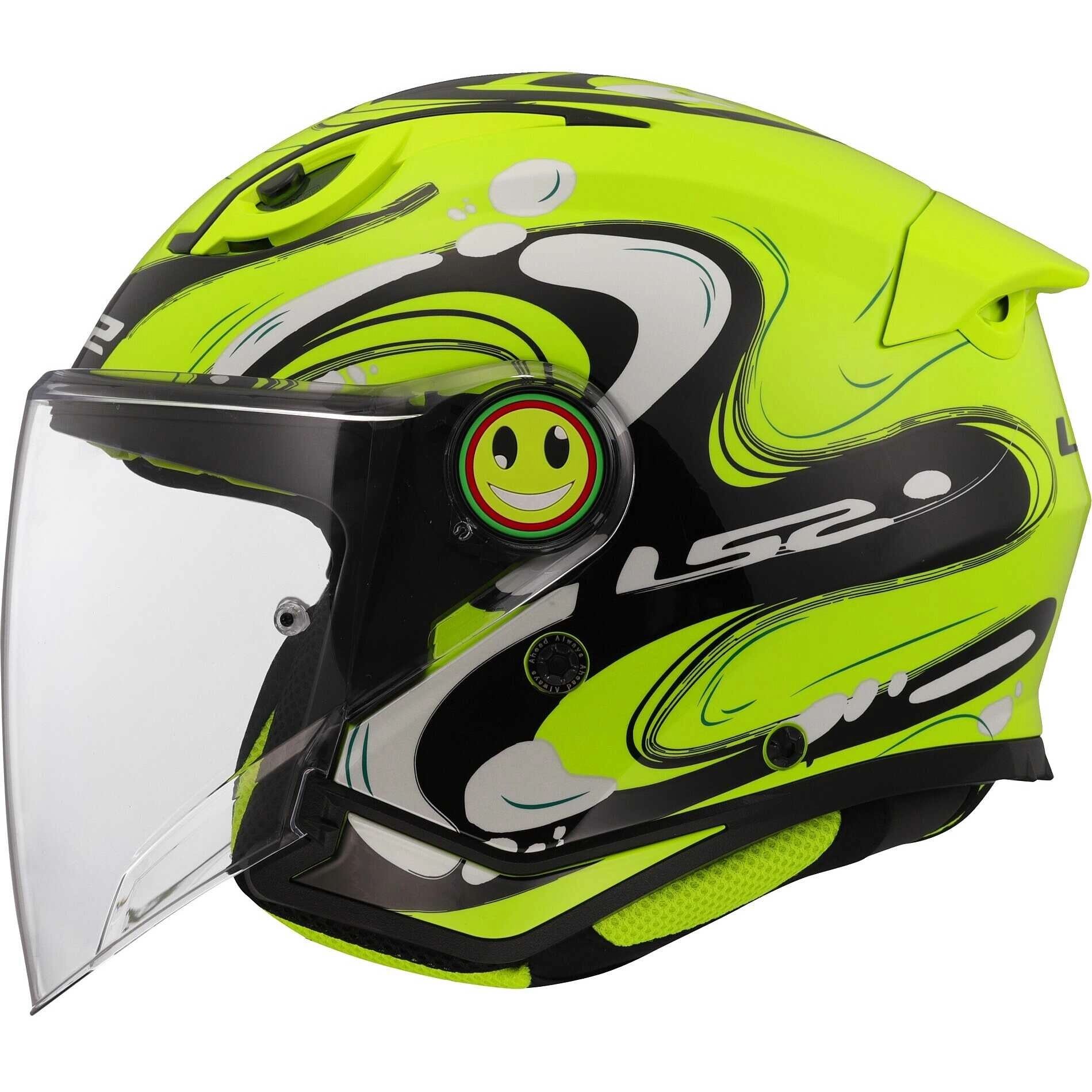 Шолом LS2 OF622 Funny II Glup Junior Yellow