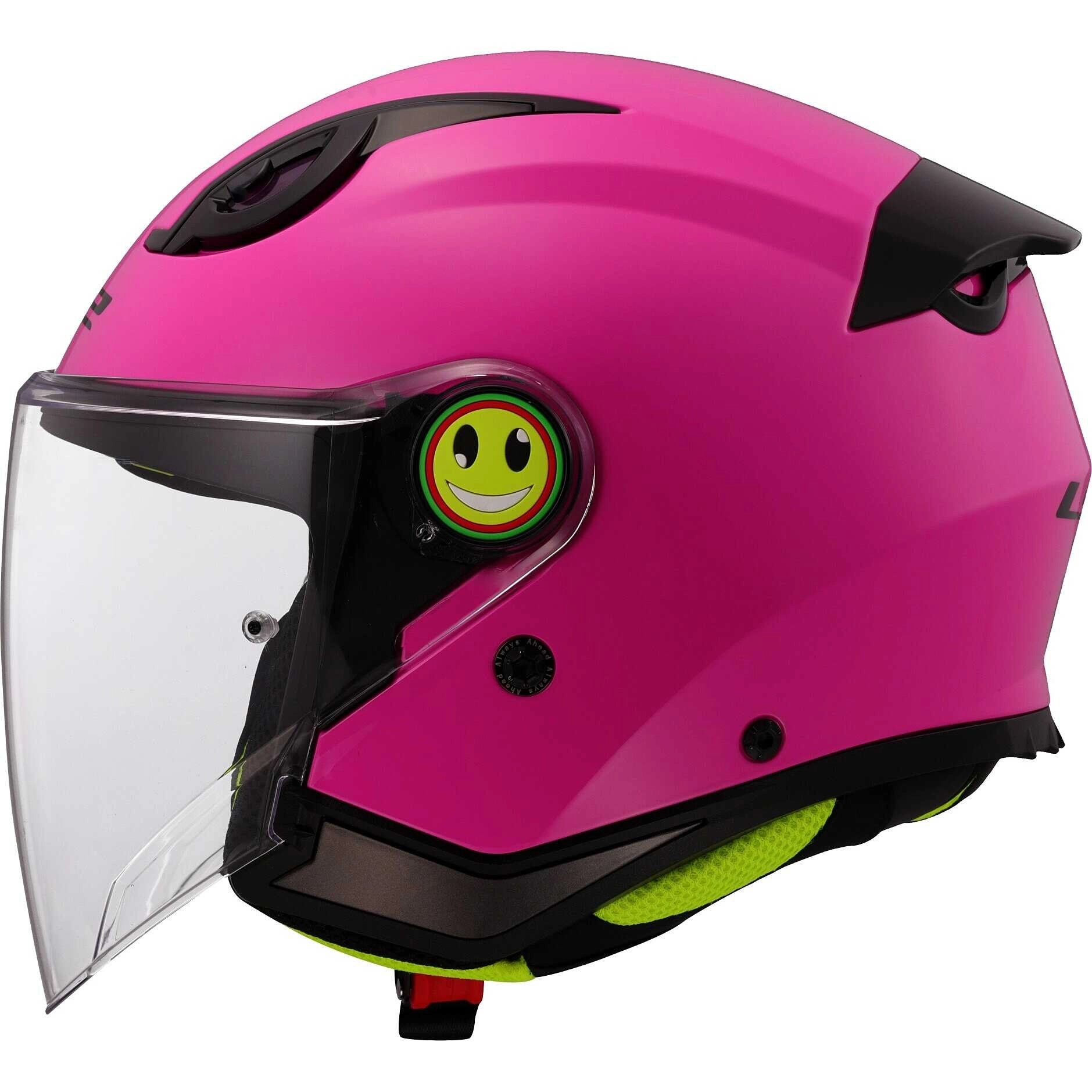 Шолом LS2 OF622 Funny II Solid Pink
