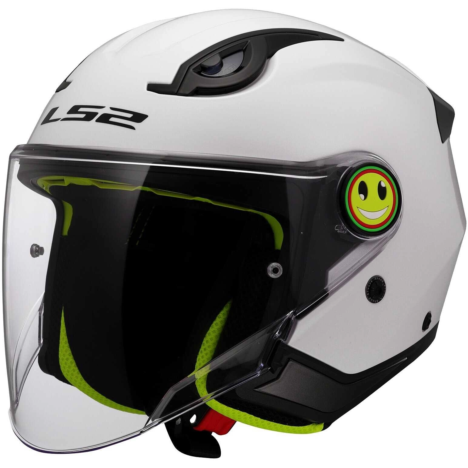 Шолом LS2 OF622 Funny II Solid White