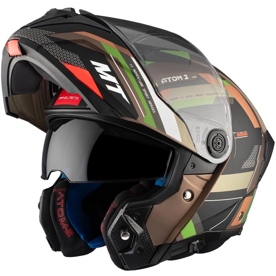 Шолом MT Atom 2 SV Bast Green Matt