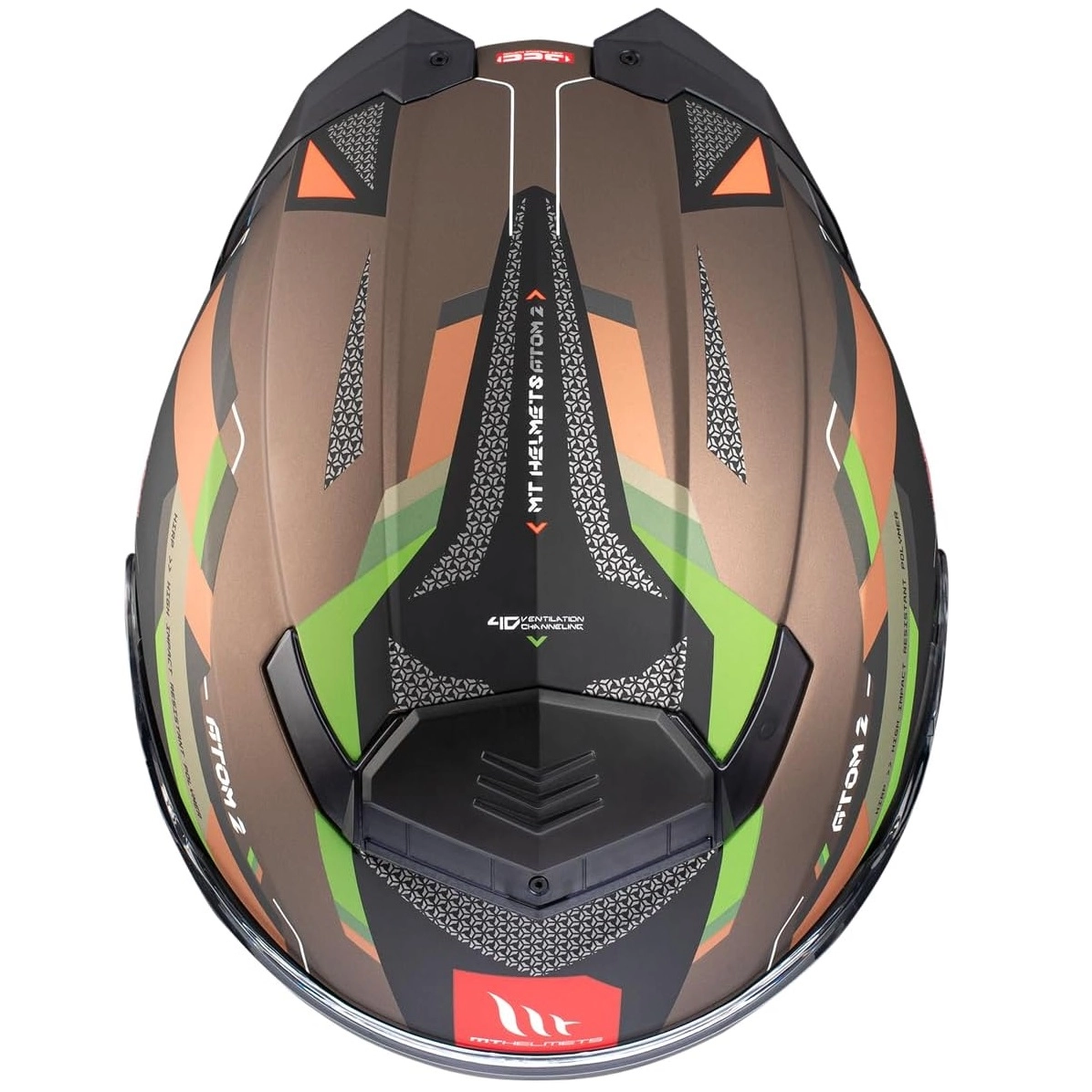 Шолом MT Atom 2 SV Bast Green Matt