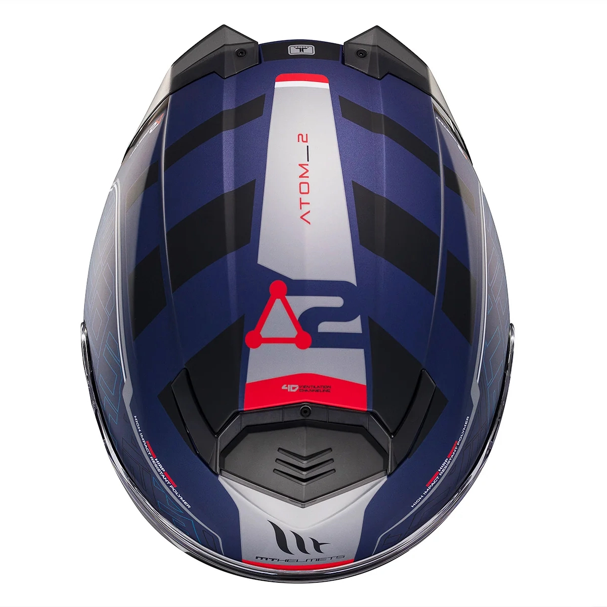 Шолом MT Atom 2 SV Destiny C7 Blue Matt