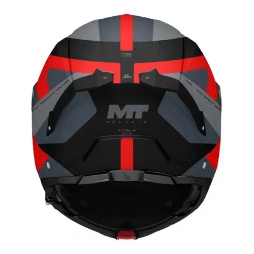 Шолом MT Atom 2 SV Dexter B15 Black/Grey/Red
