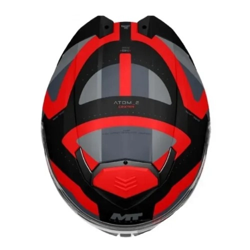 Шолом MT Atom 2 SV Dexter B15 Black/Grey/Red