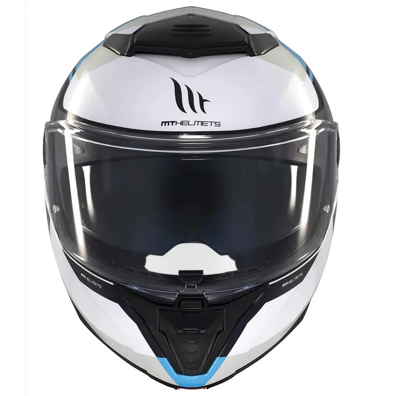 Шолом MT Atom 2 SV Emalla White/Grey/Blue