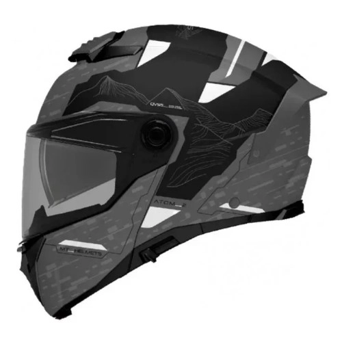 Шолом MT Atom 2 SV Highlands C2 Black/Grey