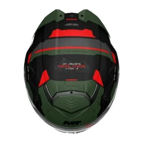 Шолом MT Atom 2 SV Highlands C6 Black/Green/Red
