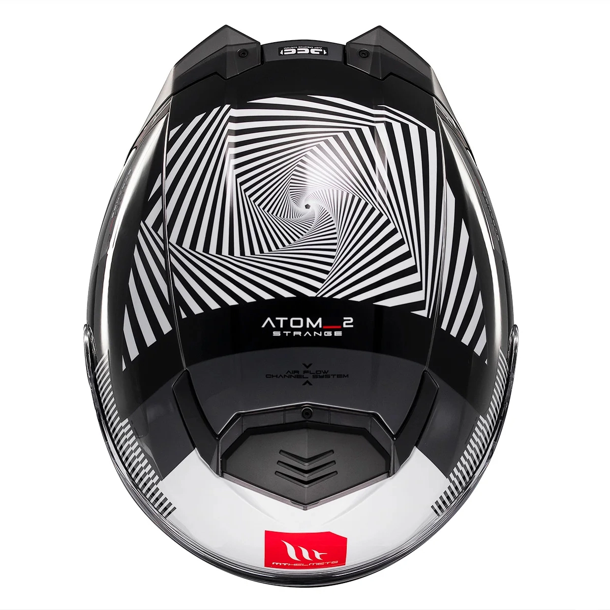Шолом MT Atom 2 SV Strange B2 Black/White