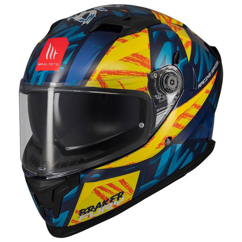 Шолом MT Braker SV Fury C17 Blue/Yellow