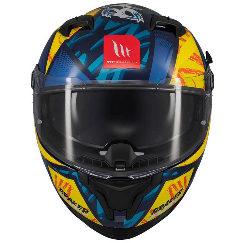Шолом MT Braker SV Fury C17 Blue/Yellow