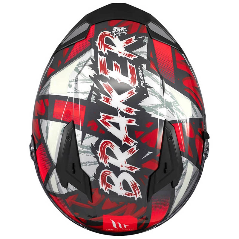 Шолом MT Braker SV Fury C5 Red/Grey