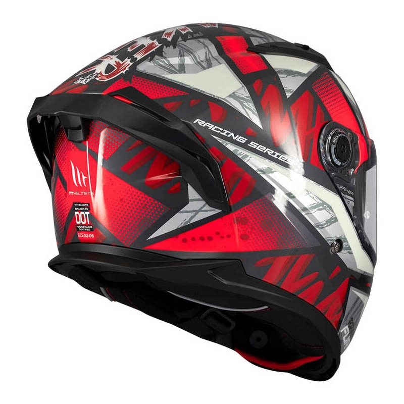 Шолом MT Braker SV Fury C5 Red/Grey