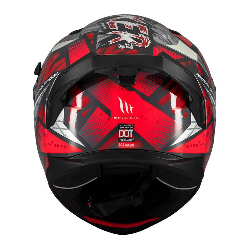 Шолом MT Braker SV Fury C5 Red/Grey