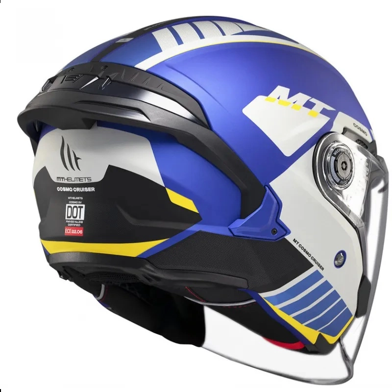 Шолом MT Cosmo SV Cruiser Blue Matt