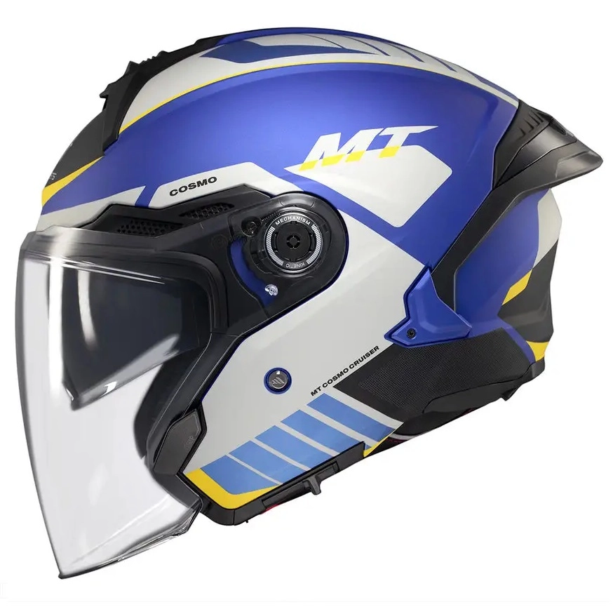 Шолом MT Cosmo SV Cruiser Blue Matt