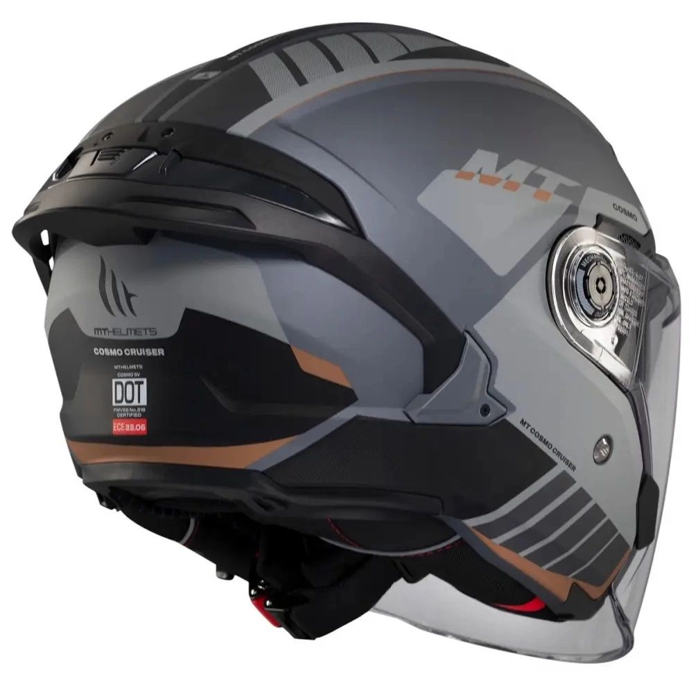 Шолом MT Cosmo SV Cruiser Grey Matt