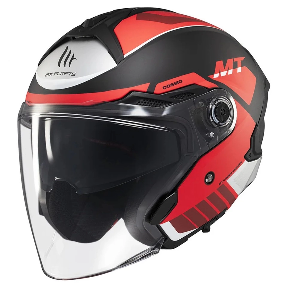 Шолом MT Cosmo SV Cruiser Red Matt