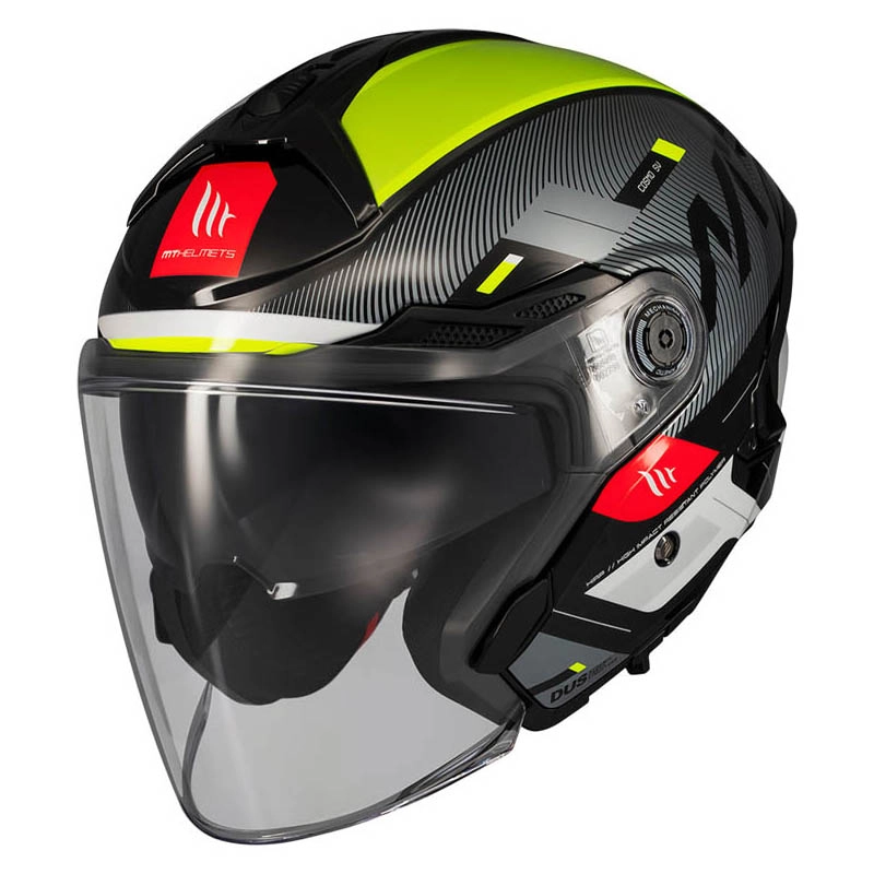 Шолом MT Cosmo SV Silence B3 Grey/Black/Yellow