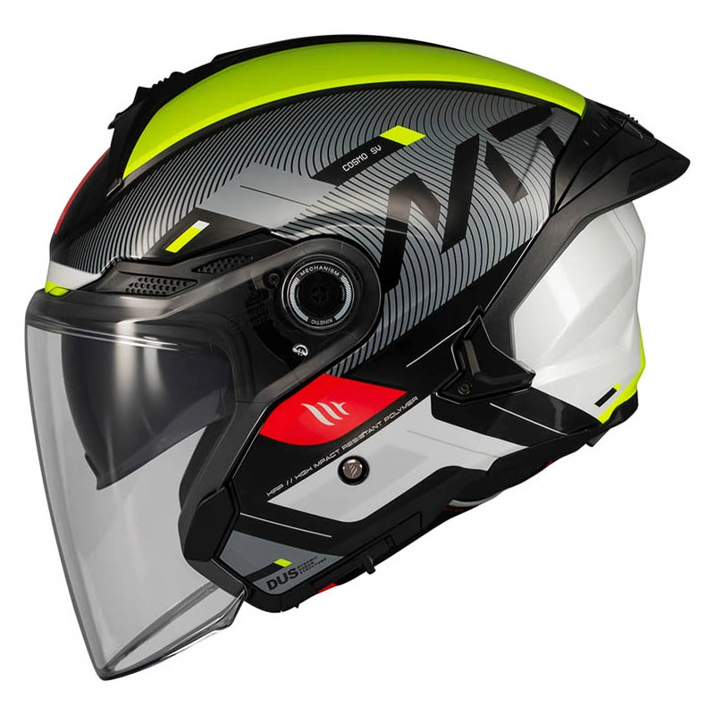 Шолом MT Cosmo SV Silence B3 Grey/Black/Yellow