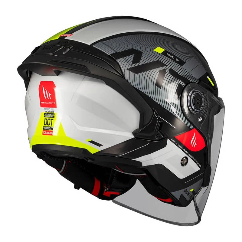 Шолом MT Cosmo SV Silence B3 Grey/Black/Yellow