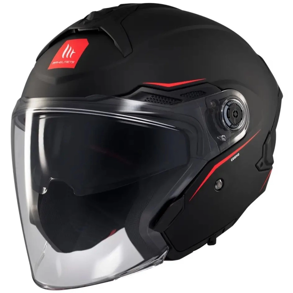 Шолом MT Cosmo SV Solid Black Matt
