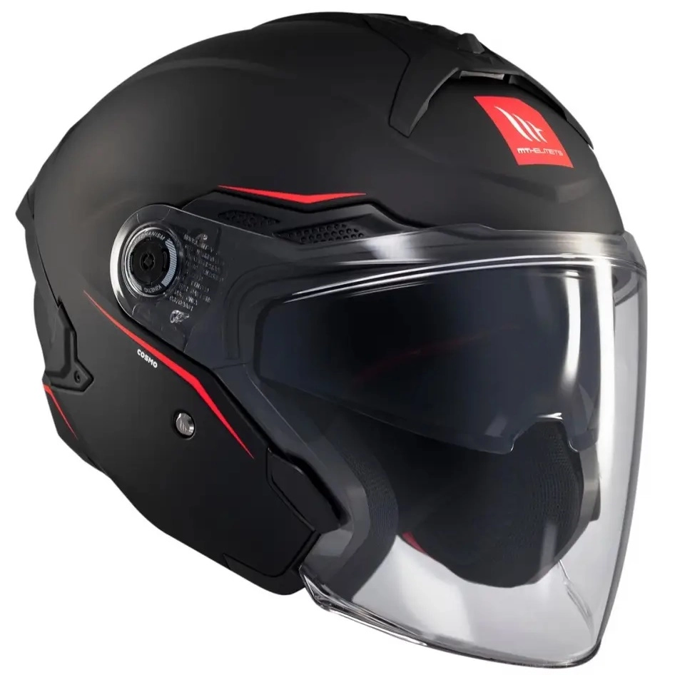 Шолом MT Cosmo SV Solid Black Matt