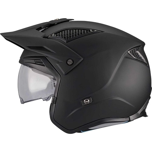 Шлем MT District SV S Pure A1 Black Matt
