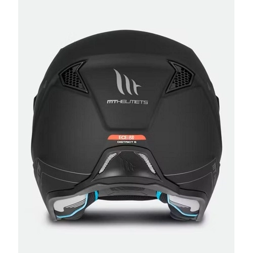 Шлем MT District SV S Pure A1 Black Matt