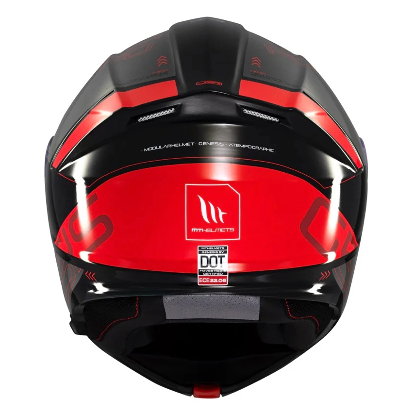 Шолом MT Genesis SV Atempo B15 Black/Grey/Red