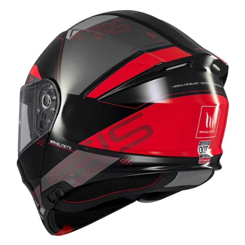 Шолом MT Genesis SV Atempo B15 Black/Grey/Red