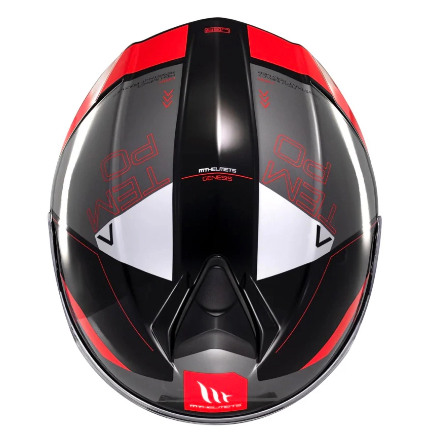 Шолом MT Genesis SV Atempo B15 Black/Grey/Red