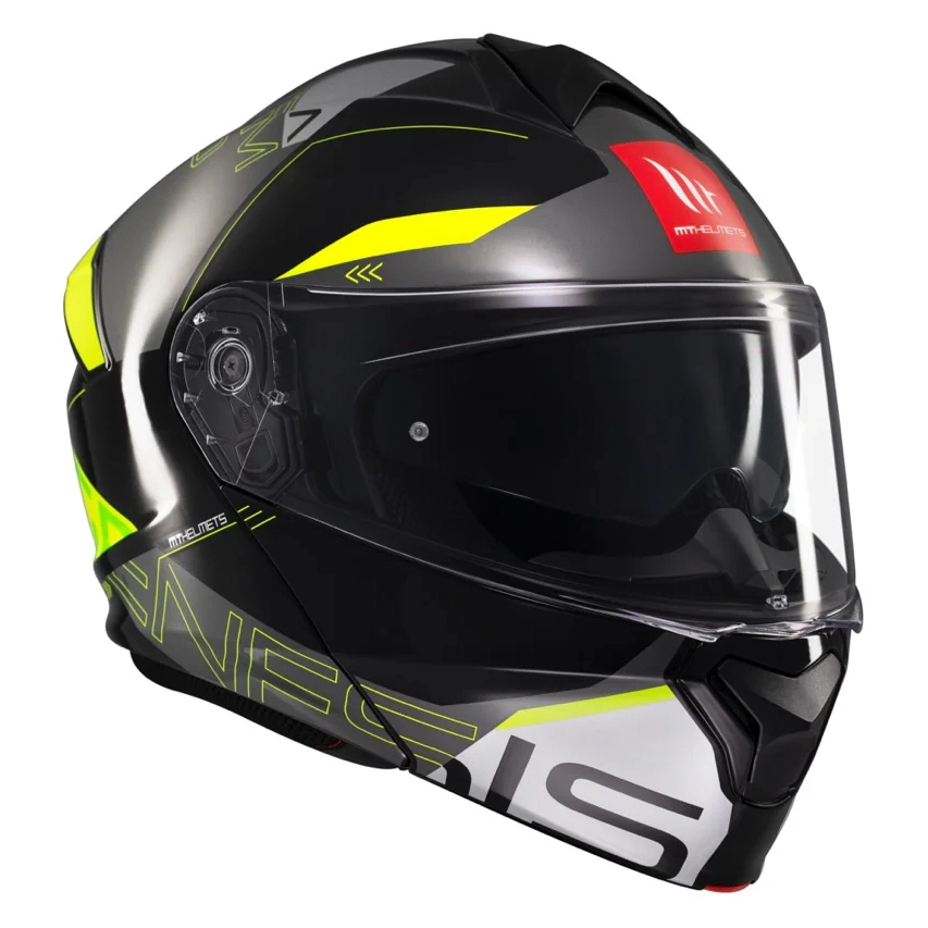 Шолом MT Genesis SV Atempo B3 Black/Grey/Yellow