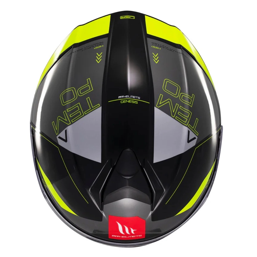 Шолом MT Genesis SV Atempo B3 Black/Grey/Yellow
