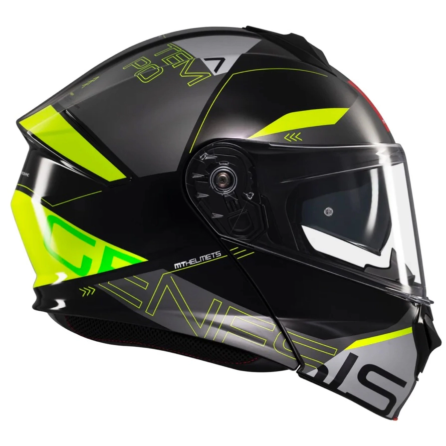 Шолом MT Genesis SV Atempo B3 Black/Grey/Yellow