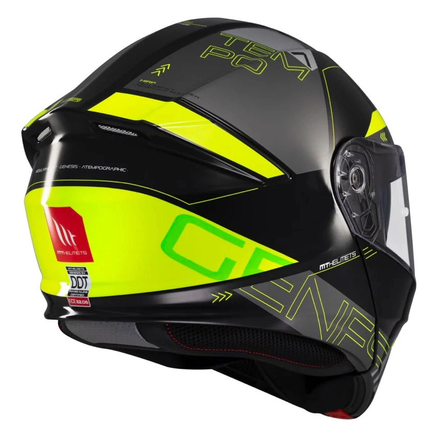 Шолом MT Genesis SV Atempo B3 Black/Grey/Yellow