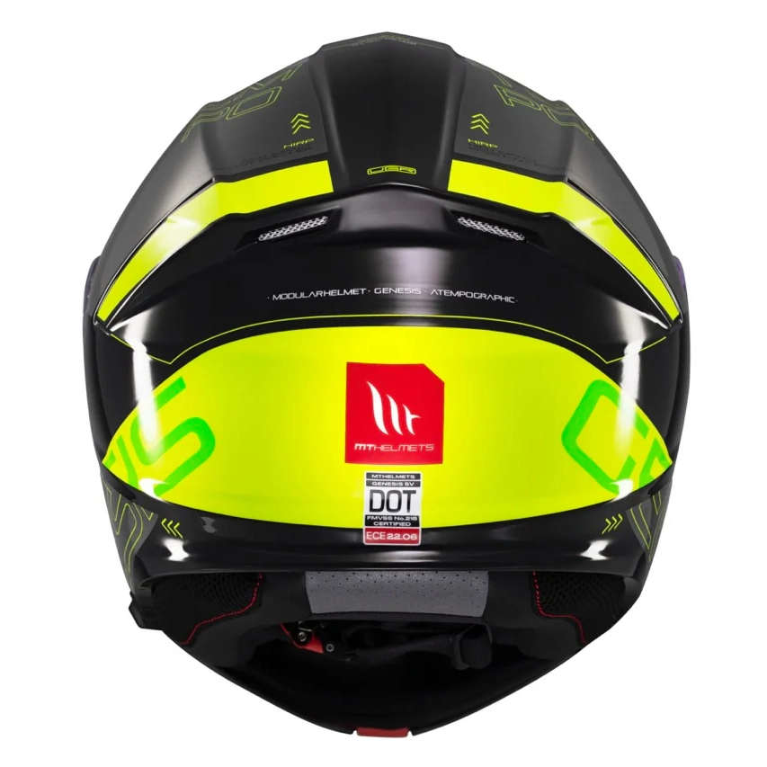 Шолом MT Genesis SV Atempo B3 Black/Grey/Yellow