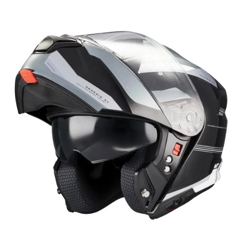 Шолом MT Genesis SV Raccoon B12 Black/Grey