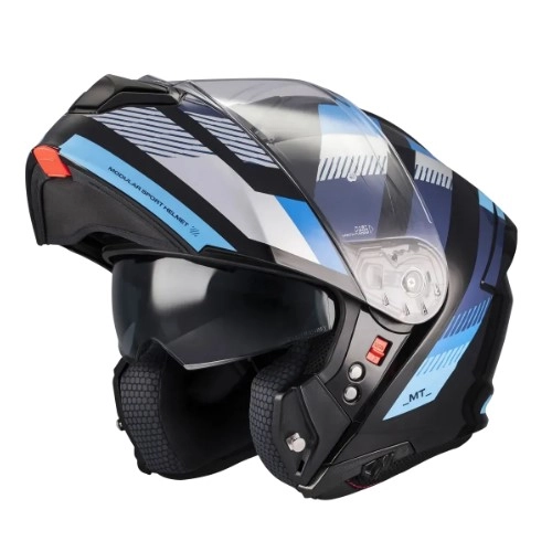 Шолом MT Genesis SV Stroke B7 Black/Blue