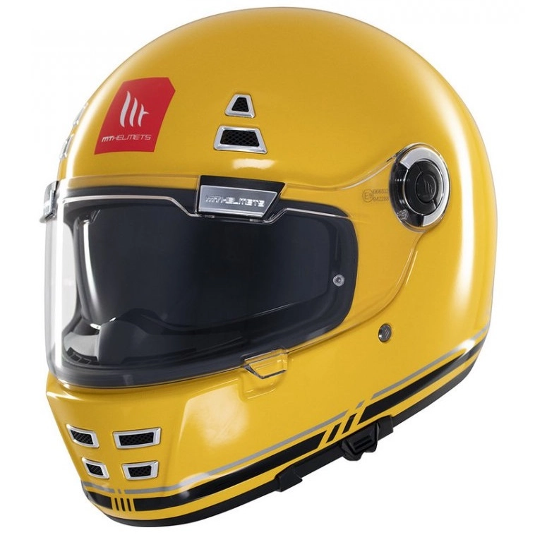 Шолом MT Jarama SV Solid Yellow Matt