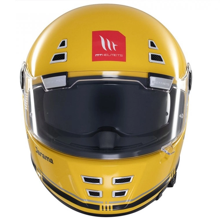 Шолом MT Jarama SV Solid Yellow Matt