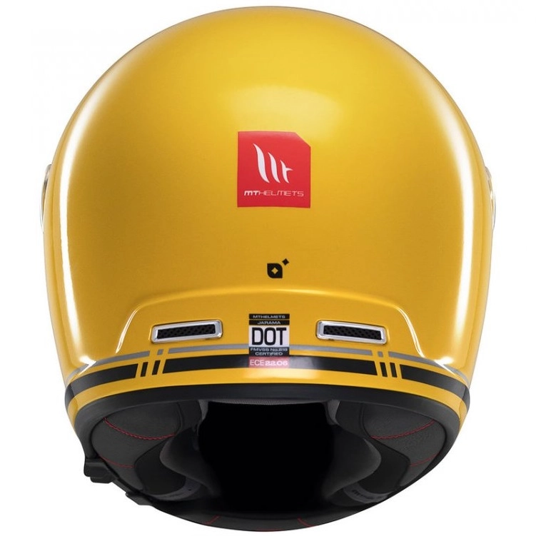 Шолом MT Jarama SV Solid Yellow Matt