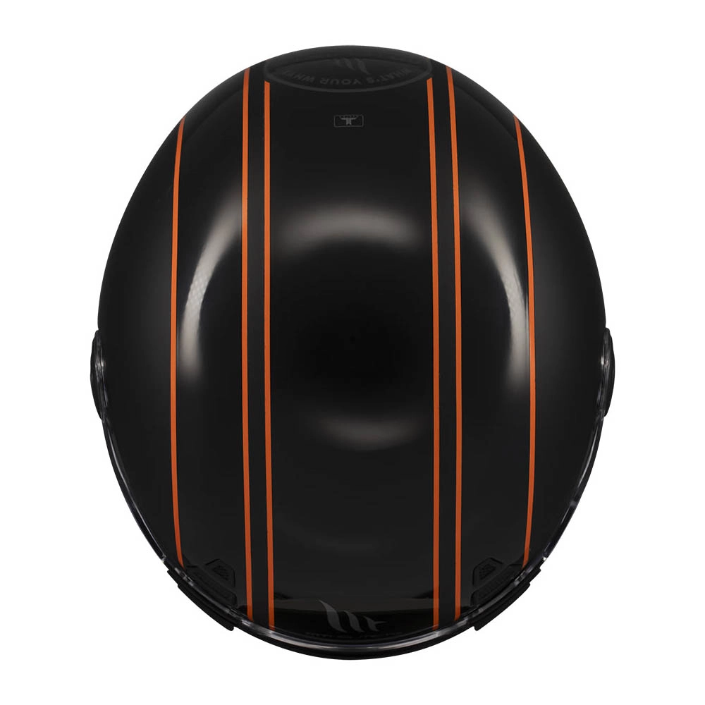 Шолом MT Jarama SV Wild B1 Black/Orange