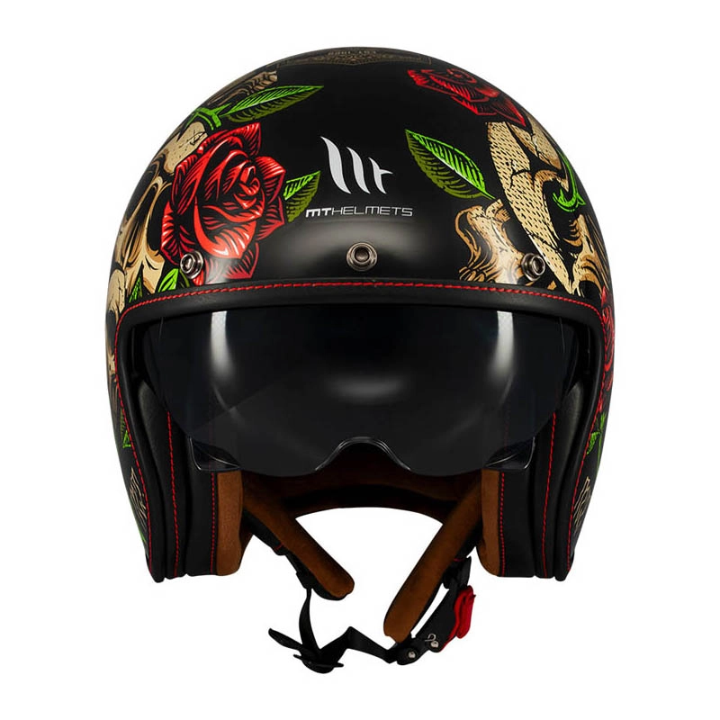 Шолом MT Le Mans 2 SV S Breakout B9 Black/Red