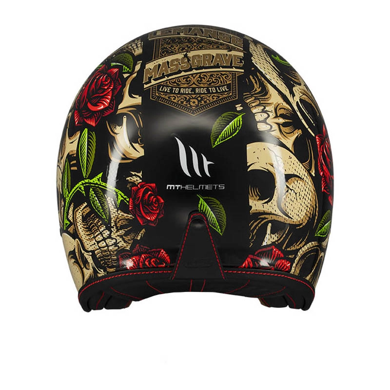 Шолом MT Le Mans 2 SV S Breakout B9 Black/Red