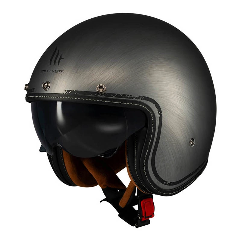 Шолом MT Le Mans 2 SV S Scratched Chrome A2 Black Matt